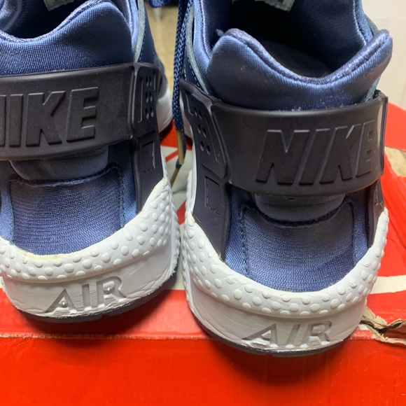 Used Men Nike Air Huarache (Blue Moon) 318429-414 Size 12 (Damage Box) - Picture 5 of 6